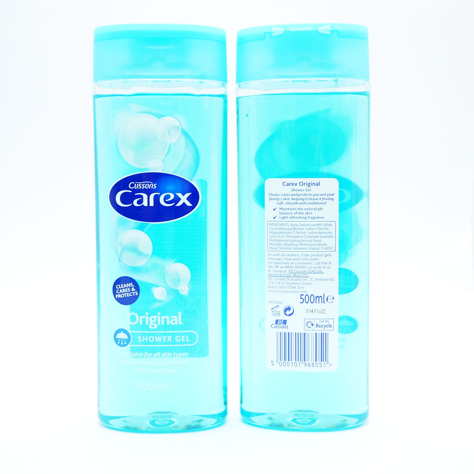 Carex Original Shower Gel 500ml Carex Original Shower Gel 500ml